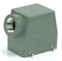 208-4114 RS PRO Heavy Duty Power Connector Housing, PG21 Thread, Side Entry