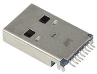 692112030100 Wurth Elektronik Right Angle, Through Hole, Plug Type A 3.0 USB Connector