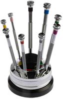 243-291 RS PRO SD1087 Slotted Precision Screwdriver Set, 9-Piece