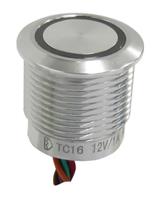 175-9517 RS PRO Capacitive Switch Latching, Momentary,Illuminated, RGB, NPN, IP68