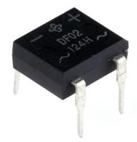 df02m-e345 Vishay Bridge Rectifier, 1A, 200V, 4-Pin
