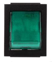 c1353aanac Arcolectric (Bulgin) Ltd Illuminated DPST, On-Off Rocker Switch Panel Mount