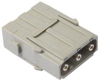 09140032601 HARTING Heavy Duty Power Connector Module, 40A, Male, Han-Modular Series, 3 Contacts