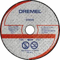 2615s520jb Dremel DSM520, 77mm x 5mm Thick