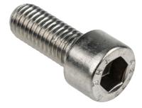 797-6276 RS PRO Stainless Steel Hex Socket Cap Screw, DIN 912, M10 x 25mm