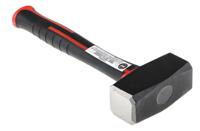 125-0942 RS PRO Carbon Steel Lump Hammer with Fibreglass Handle, 1.5kg