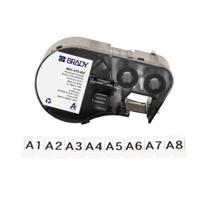 m4c-475-422 Brady B-422 on Black on White Label, 12.07 mm Width