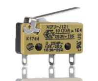 xcf3-j1-z1 Saia-Burgess Hinge Lever Micro Switch, Solder Terminal, 10.1 A @ 250 V ac, CO, IP40
