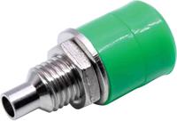 208-0300 RS PRO Green Female Banana Socket, 4 mm Connector, Solder Termination, 24A, 30V, Nickel Plating