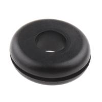 136-7023 RS PRO Black PVC 14mm Cable Grommet for Maximum of 7mm Cable Dia.
