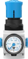 ms2-lr-qs6-d6-ar-mpa-b Festo Pneumatic Regulator - 0.5bar to 7bar, 8bar max. input, 8086639