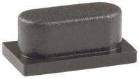 btn-k03-90 C & K Black Push Button Cap for Use with KSA & KSL Series Sealed Tact Switch