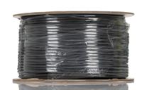 236-9259 RS PRO Multi-Core Industrial Cable, 3 Cores, 0.22 mm², Unscreened, 100 m, Black Polyvinyl Chloride Sheath
