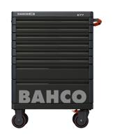1477k8black Bahco 8 Drawer Solid Steel Wheeled Tool Chest