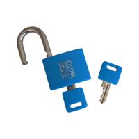 195-8250 RS PRO Key Brass Padlock, Keyed Alike, 6mm Shackle, 40mm Body
