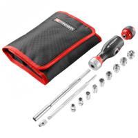 atcl312pb Facom 1/4 in Hexagon Hexagon Ratchet Screwdriver Chrome Chrome Vanadium Steel