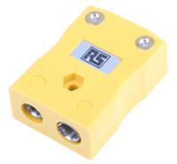 456-0540 RS PRO Standard Thermocouple Connector for Use with Type K Thermocouple, 6mm Probe, BS Standard