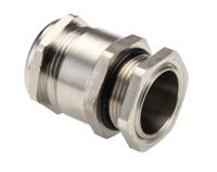 5210303059000200 Lapp SKINDICHT Series Metallic Nickel Plated Brass Cable Gland, M25 Thread, 15.8mm min., 17.8mm max., IP68