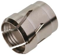 fgg2b782dn LEMO 2B Silver Brass Cable Grommet for 7.3 → 8.2mm Cable Dia. FGG.2B.782.DN