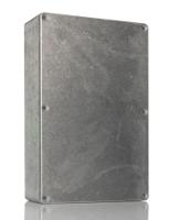 1550z124 Hammond 1550 Series Natural Die Cast Aluminium Enclosure, IP66, IK08, Natural Lid, 223 x 147 x 55mm