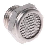 0682-00-13 Legris 0682 Stainless Steel 12bar Pneumatic Silencer, Threaded, G 1/4 Male