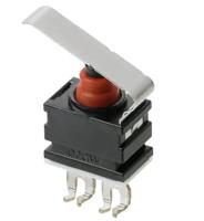 d2gw-sc1l3m Omron Hinge Lever Subminiature Micro Switch, Wire Lead Terminal, 1 mA, SPST -NO, IP67