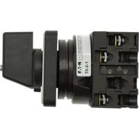 024639-t0-2-1e Eaton, 3PST 2 Position 90° On-Off Cam Switch, 690V ac, 20A, Knob Actuator