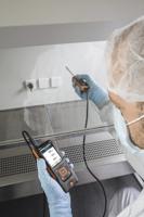 0635-1052 Testo Probe for Air Velocity, Temperature, Volume Flow, +50°C Max