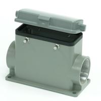 208-5007 RS PRO Heavy Duty Power Connector Housing, PG29 Thread, Side Entry