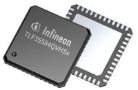 tlf35584qvhs2xuma1 Infineon TLF35584QVHS2XUMA1, Battery Charge Controller IC, 40 V to 40 V Input 5.0/3.3 V Output 600 mA, PG-VQFN 48-Pin