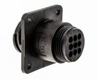 182922-1 TE Connectivity Circular Connector, 9 Contacts, Panel, Standard Connector, Socket, Male, IP67, CPC Series