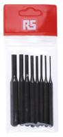 875-4764 RS PRO 8-Piece Punch Set, Parallel Pin Punch, 1/16 to 7/32 in Shank