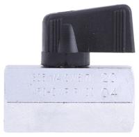 486-277 RS PRO Chrome Plated Brass Hydraulic Ball Valve G 1/4