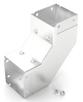 471-1467 RS PRO 304 Stainless Steel Cable Trunking Accessory, 50 x 50mm