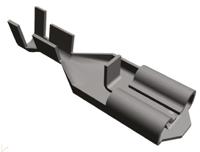 170328-1 TE Connectivity Positive Lock .250 Mk II Uninsulated Female Spade Connector, Receptacle, 6.35 x 0.81mm Tab Size, 0.8mm²
