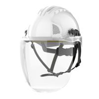 ake24c-600-100 JSP EVOGuard White Hard Hats with Chin Strap, AdjustableVentilated