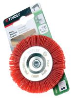 xt20222000777 Tivoly Nylon Circular Abrasive Brush, 75mm Diameter
