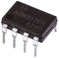aqw212eh Panasonic Solid State Relay, 0.5 A Load, PCB Mount, 60 V Load, 1.5 V Control