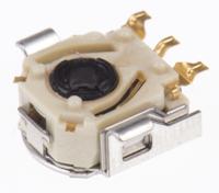 ec05e1220401 Alps Alpine 12 Pulse Incremental Mechanical Rotary Encoder with a 2.2 mm Hollow Shaft (Not Indexed), Bracket Mount,