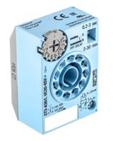 ct3-a30-l Releco CT3-A Series Plug In Timer Relay, 20 → 65V ac/dc, 0.2 → 30 min, 0.2 → 30s, 1-Function