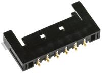 504050-0691 Molex Pico-Lock Series Right Angle Surface PCB Header, 6 Contact(s), 1.5 mm Pitch, 1 Row, Shrouded