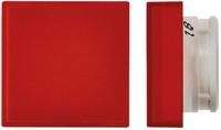 a165l-ar Omron Red Square Push Button Lens for Use with A16 Series LED/Incandescent Lamp Push Button Switch