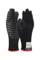 876x-8 Polyco Healthline Tremor-LowTM X Black Precision Handling Gloves, Size 8