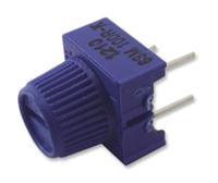 m63m103kb30t607 10kΩ, Through Hole Trimmer Potentiometer 0.5W Top Adjust Vishay, 63M