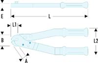 9968 Facom 996.16 Cable Cutters