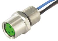 7000-08571-9700050 Murrelektronik Limited Circular Connector, 3 Contacts, Bulkhead Mount, M8 Connector, Socket, Male, IP65, IP67, 7000