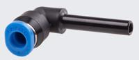 qsml-4h Festo QSL Series Elbow Tube-toTube Adaptor, Push In 4 mm to Push In 4 mm, Tube-to-Tube Connection Style, 153347