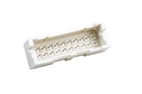 b20b-xadss-nlfsn JST XAD Series Straight Through Hole PCB Header, 20 Contact(s), 2.5 mm Pitch, 2 Row, Shrouded