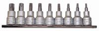 m3813tpx Teng Tools 9-Piece 3/8 in Bit Socket Set , Tamperproof Torx Bit