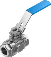 vzbe-12-t-63-d-2-m-v15v15 Festo Rod Lever 2/2 Pneumatic Manual Control Valve VZBE Series, NPT 1/2, 1/2, 4745216